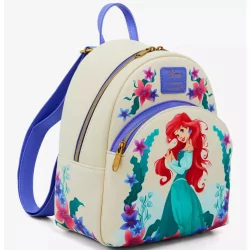 Sac à dos Ariel Sea flowers La petite sirène LOUNGEFLY