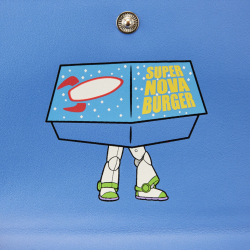 Porte monnaie Pizza Planet Super Nova Burger Toy Story Loungefly