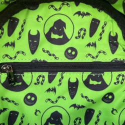 Sac à dos Oogie Boogie Jersey cosplay l'étrange noël de Mr Jack LOUNGEFLY