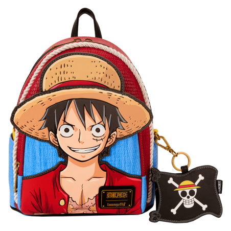 Sac à dos NYCC Limited Edition One Piece Luffy Cosplay LOUNGEFLY