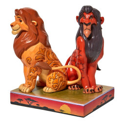 Figurine Simba et Scar Le Roi Lion Disney Traditions