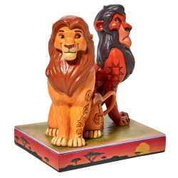 Figurine Simba et Scar Le Roi Lion Disney Traditions