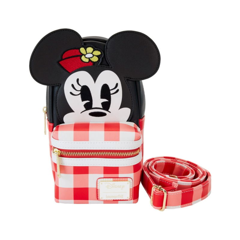 Sac en bandoulière Cup holder Minnie Mouse LOUNGEFLY