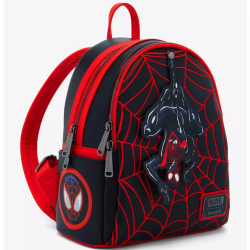 Sac à dos Miles Morales Swinging Web Spiderman LOUNGEFLY