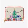 Portefeuille Holiday Tree Lilo & Stitch LOUNGEFLY