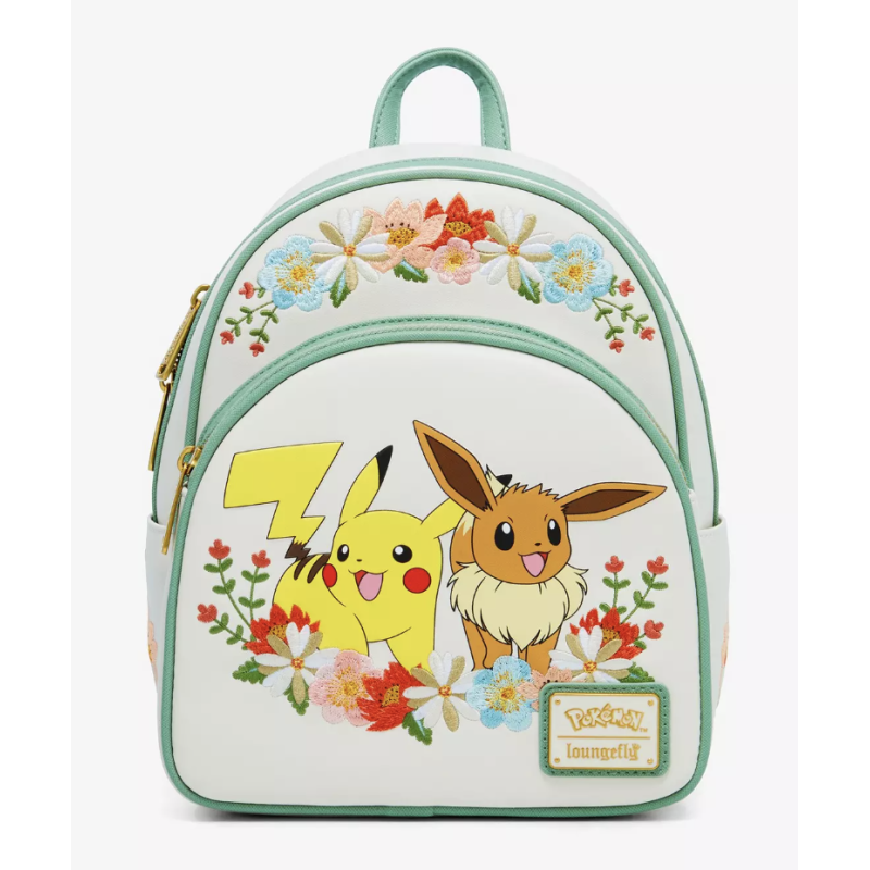 Sac à dos Pokémon Pikachu and Eevee Floral Loungefly