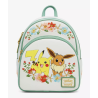 Sac à dos Pokémon Pikachu and Eevee Floral Loungefly