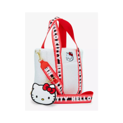 Sac à bandoulière Sherpa tote with coin purse Hello Kitty LOUNGEFLY