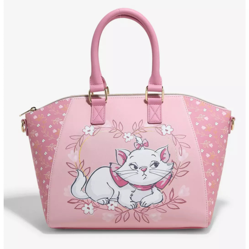 Sac à bandoulière Marie flowers Les aristochats LOUNGEFLY