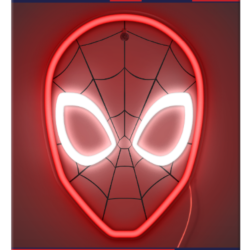 Lampe murale Néon LED Spiderman MARVEL