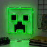 Lampe murale néon creeper Minecraft