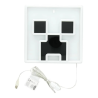 Lampe murale néon creeper Minecraft