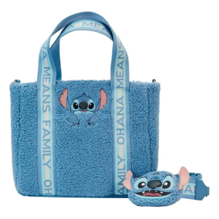 Sac Shopping & Porte monnaie Stitch LOUNGEFLY