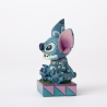 Disney Traditions Statue Stitch Ohana Means family