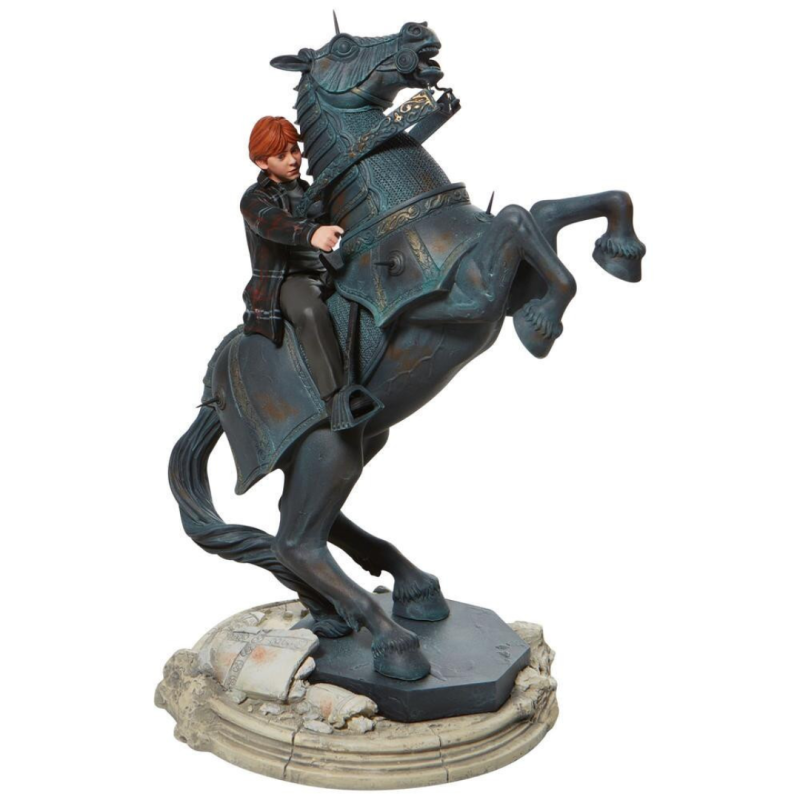 Harry Potter - Statue Ron sur le cavalier