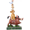 Disney traditions Stacking Pumbaa Simba Timon Zazu Le roi lion