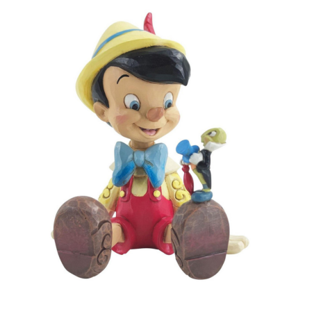 Disney traditions Statue Pinocchio et Jiminy