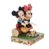 Figurine Mickey et Minnie Feu de camp Disney Traditions