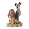 Figurine La Belle Et Le Clochard 60Th Anniversary Disney Traditions