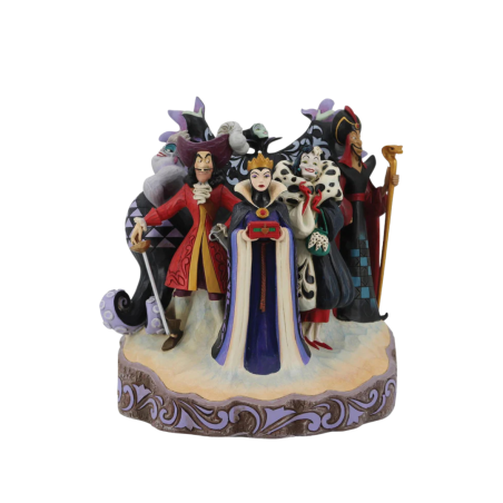 Figurine Villains Carved by Heart Disney Traditions