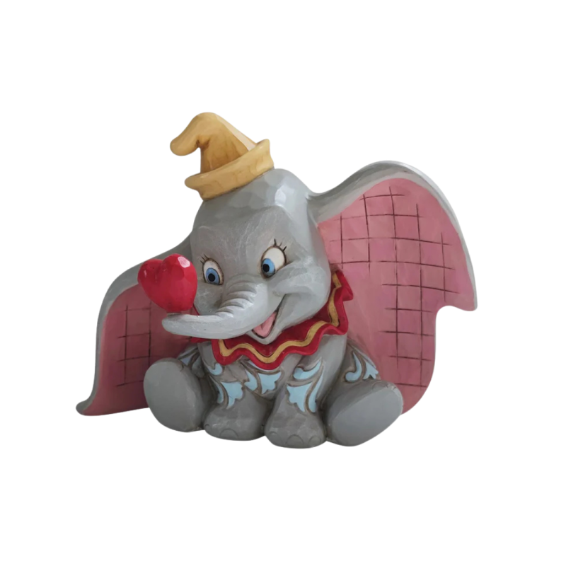 Figurine Dumbo avec Cœur Disney Traditions