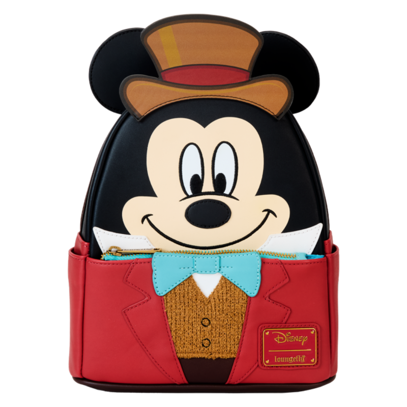 Sac à dos Mickey Mouse Christmas Carol Bob Cratchit cosplay LOUNGEFLY