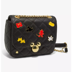 Sac à bandoulière Icons quilted Mickey mouse LOUNGEFLY