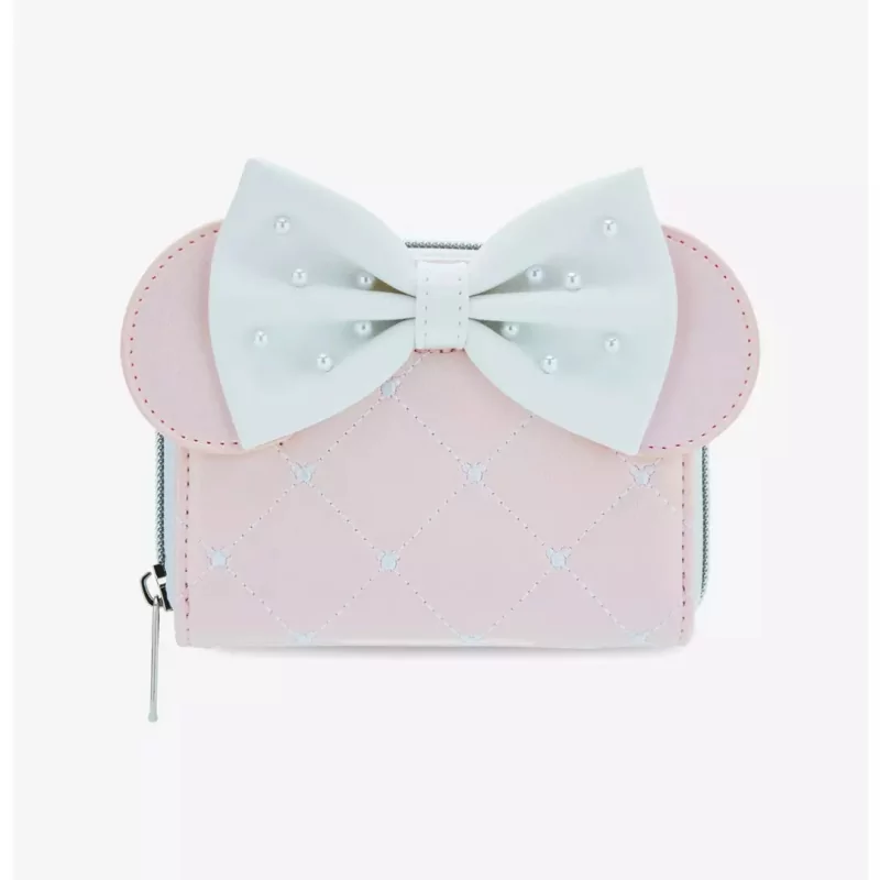 Portefeuille pink pearl Minnie Mouse LOUNGEFLY