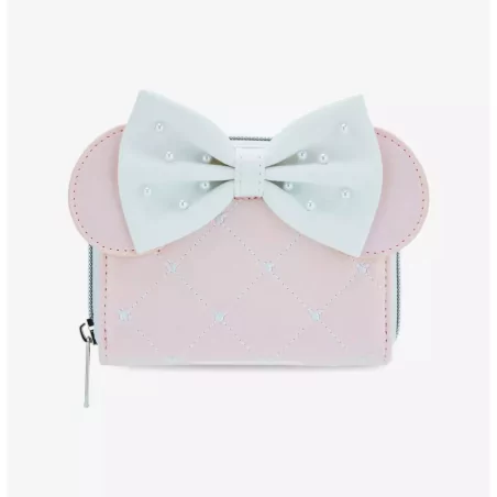 Portefeuille pink pearl Minnie Mouse LOUNGEFLY
