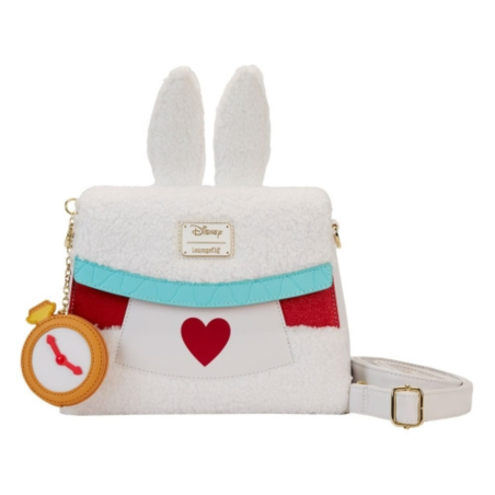 Sac à bandouliere white rabbit cosplay Alice au pays des merveilles LOUNGEFLY