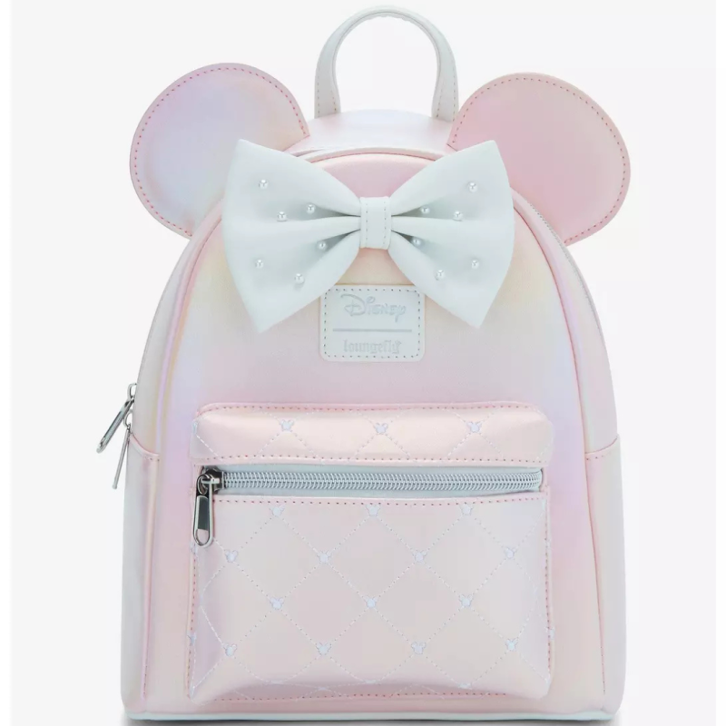 Sac à dos pink pearl Minnie mouse LOUNGEFLY