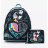 Portefeuille Jack & sally split heart l'étrange noël de Mr Jack LOUNGEFLY