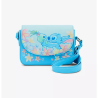 Sac à bandoulière Stitch & Scrump flowers LOUNGEFLY