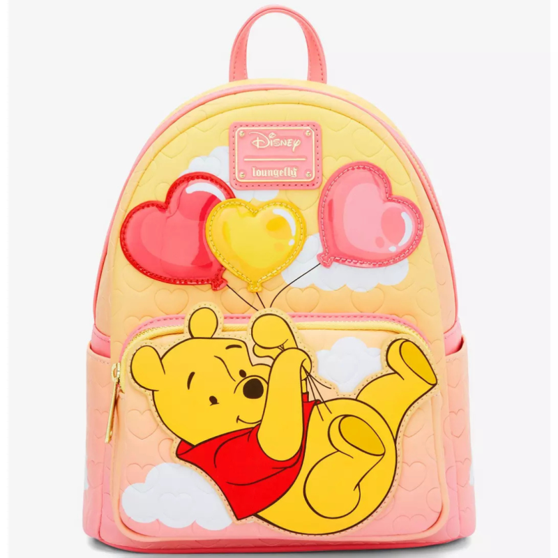 Sac à dos heart balloon Pooh bear Winnie l'ourson LOUNGEFLY