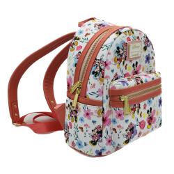 Sac à dos Minnie & Mickey floral LOUNGEFLY