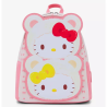 Sac à a dos white teddy bear Hello kitty & Mimmy LOUNGEFLY