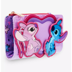 Portefeuille heart moving Lilo & stitch LOUNGEFLY