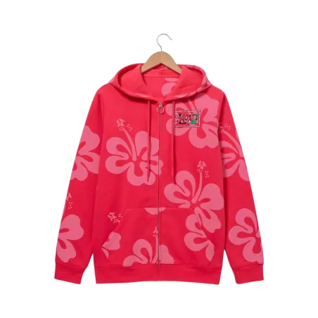 Sweat zippé Lilo Hibiscus Lilo & Stitch - Collection Our Universe