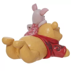 Figurine Winnie l'ourson et porcinet Disney Traditions 6011920