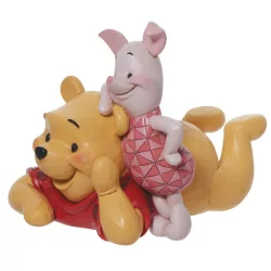Figurine Winnie l'ourson et porcinet Disney Traditions 6011920