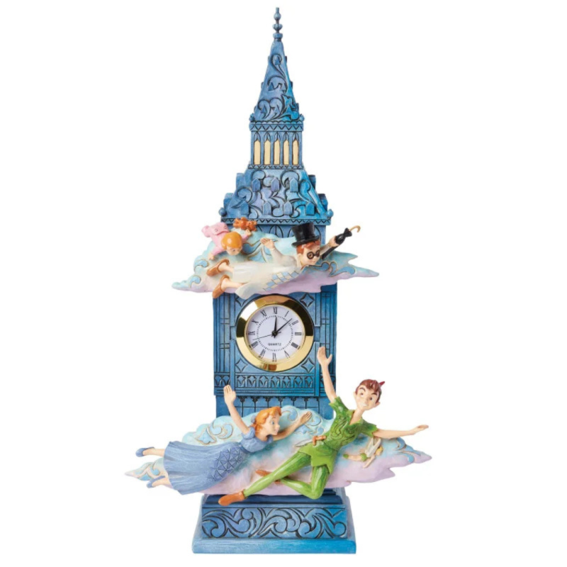 Figurine Horloge Peter pan Disney traditions