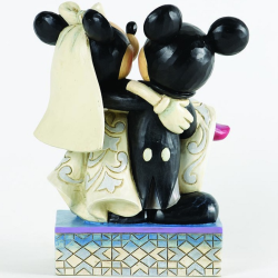 Figurine "Congratulations" Mickey & Minnie Disney traditions