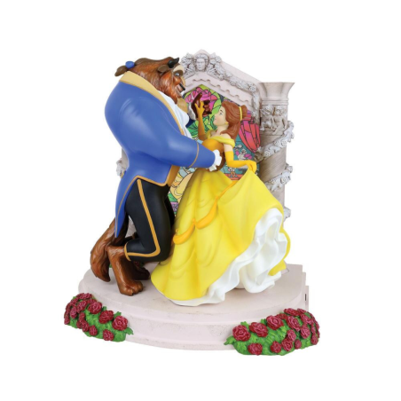 Figurine La belle & la bête light up Disney showcase