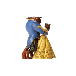 Figurine La belle & la bête dancing Disney traditions