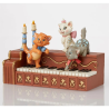 Figurine Les aristochats "Paws at play" Disney traditions