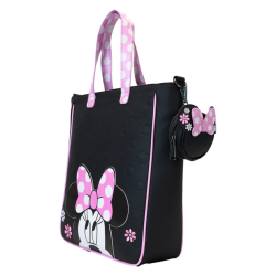 Tote bag "Floral rock the dot" Minnie Mouse LOUNGEFLY