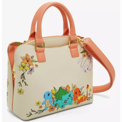 Sac à bandoulière group portrait floral Pokémon LOUNGEFLY