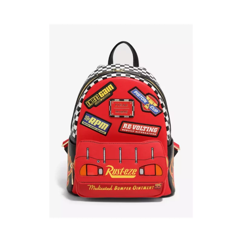 Sac à dos Rust-eze light up Lightning Mcqueen Cars LOUNGEFLY