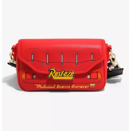 Sac à bandoulière Card lightning McQueen bumper Cars LOUNGEFLY