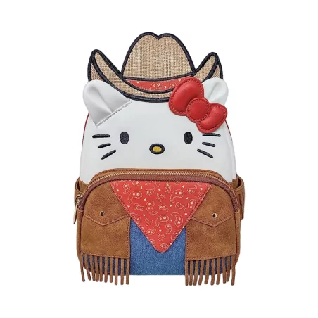 Sac à dos Hello Kitty western cosplay Sanrio LOUNGEFLY